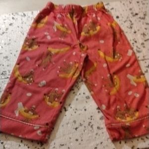 Sleep pants with monkeys